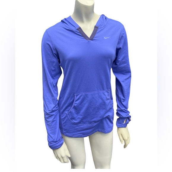Women’s Small Nike Running Dress Fit Hoodie Longsleeve - Picture 1 of 4